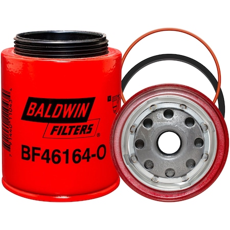 Baldwin Filters Fuel/Water Separator, 3-31/32" L BF46164-O